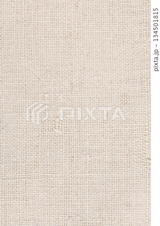 Natural beige linen fabric texture background Natural beige linen fabric texture background 134501815