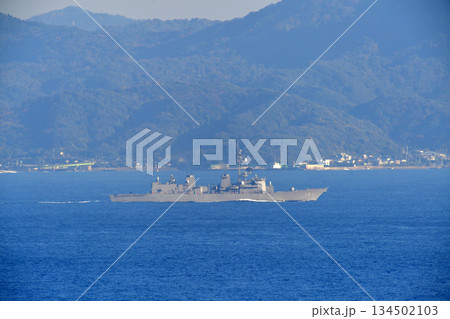 海上自衛隊 浦賀水道 むらさめ DD-101 海上自衛隊 浦賀水道 むらさめ DD-101 134502103