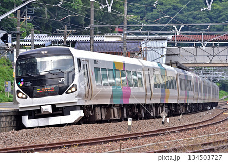 中央本線 上野原 JR東日本 E257系 M-108編成(松本) あずさ かいじ 中央本線 上野原 JR東日本 E257系 M-108編成(松本) あずさ かいじ 134503727
