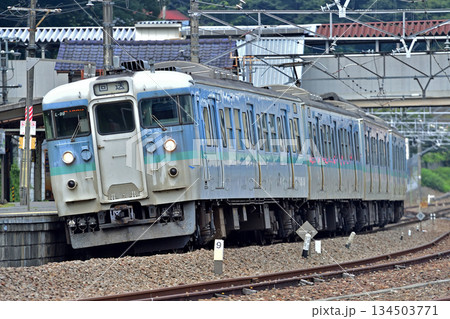 中央本線　上野原　JR東日本　115系　L99編成（新潟）　廃車回送 134503771