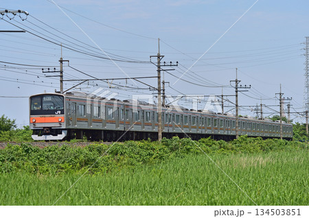 中央本線　東川口－東浦和　JR東日本　205系　M22編成（幕張） 134503851
