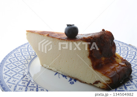 sweet homemade cheesecake as dessert ready to eat 134504982
