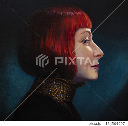 Oil painting, handmade 134504997