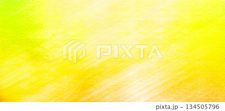 Yellow widescreen background for posters, banners, social media, covers, events, and various design works 134505796
