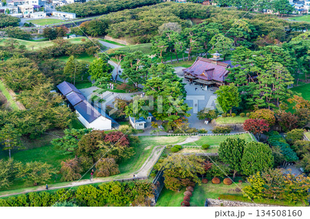 五稜郭タワーからの眺め【北海道函館市】 五稜郭タワーからの眺め【北海道函館市】 134508160