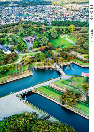 五稜郭タワーからの眺め【北海道函館市】 134508161