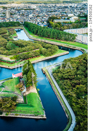 五稜郭タワーからの眺め【北海道函館市】 134508162