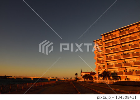 新舞子海岸　マジックアワー 134508411