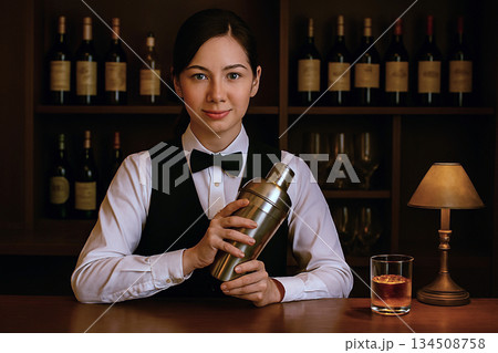 バーテンダー 134508758