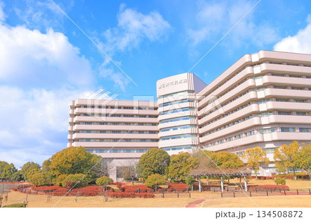 愛知県春日井市、春日井市民病院の風景 愛知県春日井市、春日井市民病院の風景 134508872