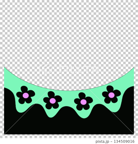 草原和鮮花 134509016