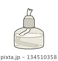 アルコールランプのイラスト 134510358