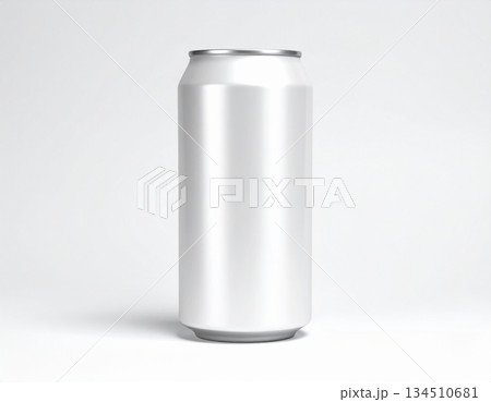 白い缶のモックアップサンプル 新商品開発 デザイン開発 白背景 白い缶のモックアップサンプル 新商品開発 デザイン開発 白背景 134510681