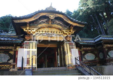 徳川家康を敬愛してやまない家光が建立した大猷院の唐門 徳川家康を敬愛してやまない家光が建立した大猷院の唐門 134511015