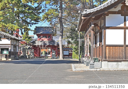 越谷散歩・浄土宗 天嶽寺　楼門　越谷市越ヶ谷 134511350