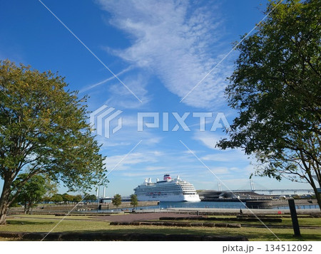 横浜赤レンガパークの風景 横浜赤レンガパークの風景 134512092