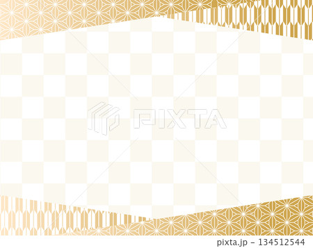 和フレーム背景 134512544