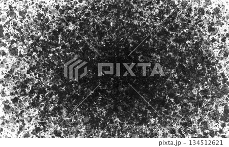 爆発した黒い素材 背景透明 爆発した黒い素材 背景透明 134512621