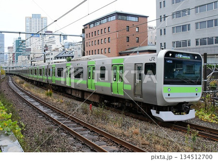 E235系0番台 山手線環状運転100年 トウ44編成 205系ラ E235系0番台 山手線環状運転100年 トウ44編成 205系ラ 134512700