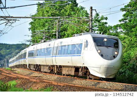 北陸本線 細呂木-芦原温泉 JR西日本 681系 T14編成(金沢) サンダーバード 北陸本線 細呂木-芦原温泉 JR西日本 681系 T14編成(金沢) サンダーバード 134512742