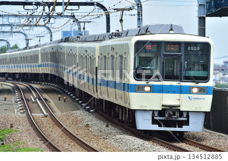 小田急小田原線 愛甲石田-伊勢原 小田急 8000形 8559編成 小田急小田原線 愛甲石田-伊勢原 小田急 8000形 8559編成 134512885