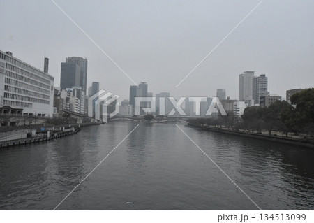 天満橋付近より淀川 134513099