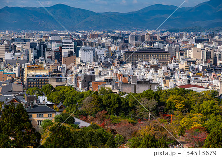 京都、長楽寺からの風景 134513679