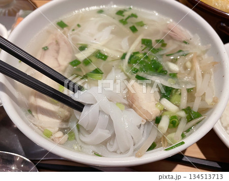 鶏肉入りベトナムフォー 134513713