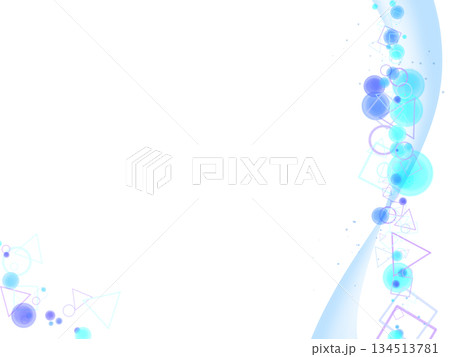 幾何学フレーム 幾何学フレーム 134513781
