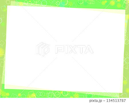 幾何学フレーム 134513787