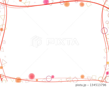 幾何学フレーム 134513796