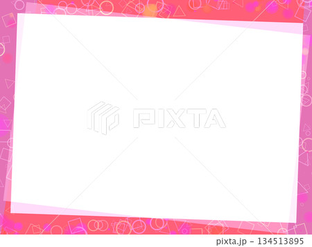 幾何学フレーム 幾何学フレーム 134513895