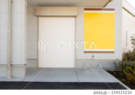 Large blank billboard on a street wall, banners with room to add your own text Large blank billboard on a street wall, banners with room to add your own text 134515210