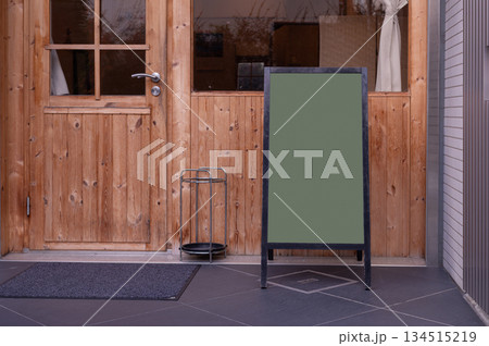 Large blank billboard on a street wall, banners with room to add your own text Large blank billboard on a street wall, banners with room to add your own text 134515219