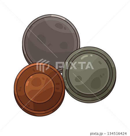 illustration of Coin  134516424