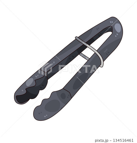 illustration of tongs illustration of tongs 134516461