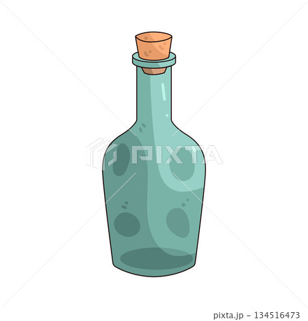 illustration of bottle  134516473