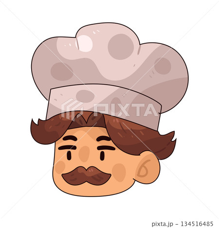 illustration of chef illustration of chef 134516485