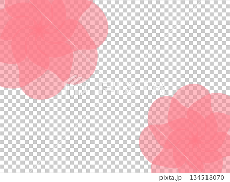 エレガントなピンクの花の背景イラスト エレガントなピンクの花の背景イラスト 134518070
