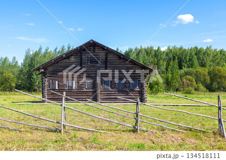 Old Wooden House in Rural Area 134518111
