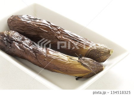調理中の焼きナス 調理中の焼きナス 134518325