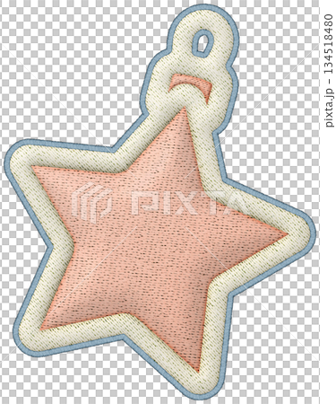 Christmas patchwork element soft pastel star ornament fabric embroidery Christmas patchwork element soft pastel star ornament fabric embroidery 134518480