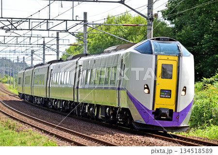 千歳線　島松－北広島　JR北海道　キハ261系1000番台　ST-1201編成　スーパーとかち 134518589