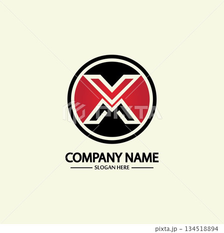 X Letter Logo Template vector icon X Letter Logo Template vector icon 134518894