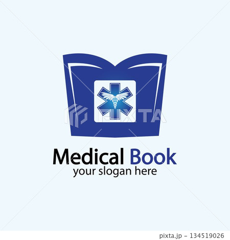 Medical Book Logo icon design vector,health...のイラスト素材 [134519026] - PIXTA