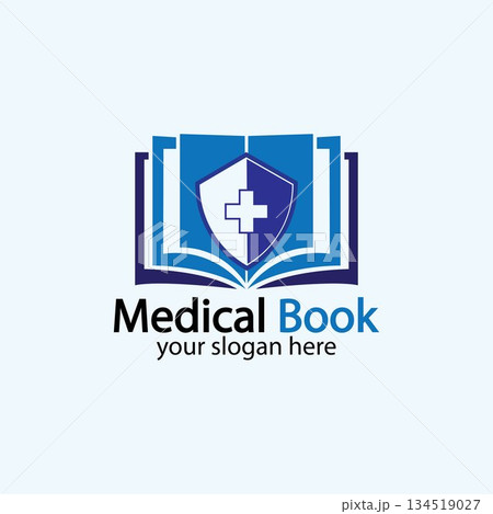 Medical Book Logo icon design vector,health...のイラスト素材 [134519027] - PIXTA