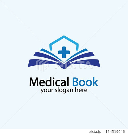 Medical Book Logo icon design vector,health...のイラスト素材 [134519046] - PIXTA
