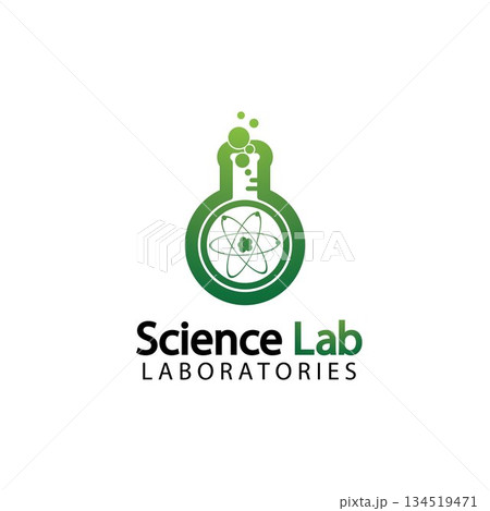 Science Lab logo.Laboratory Tube Logo Template Design Vector, Emblem, Design Concept, Creative Symbol, Icon Science Lab logo.Laboratory Tube Logo Template Design Vector, Emblem, Design Concept, Creative Symbol, Icon 134519471