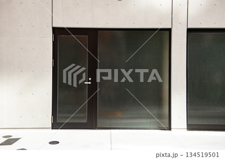 Shop Boutique Store Front with Big Window and Place for Name 134519501