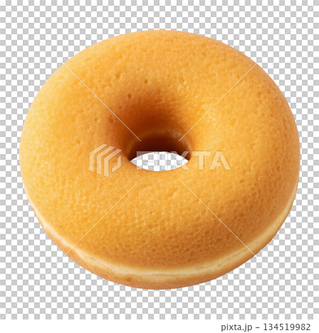Tasty sweet donut pastry, delicious food snack for breakfast 134519982